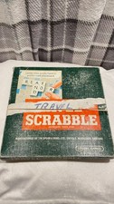 Travel Scrabble -  Vintage 1988 - Complete Tiles.