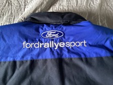 Ford Rallye Sport Men’s Jacket Padded, winter,hood  Large