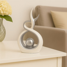 Modern Silver Abstract