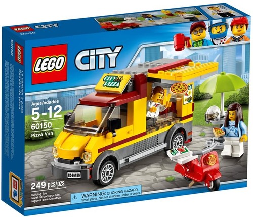 Lego 60150 city pizza van - lego,