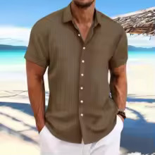 Mens summer button shirts - mens,