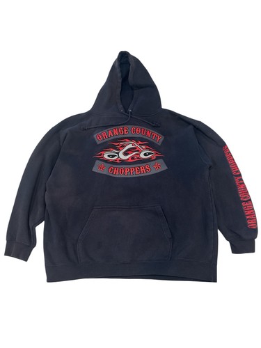 Orange county choppers hoodie - orange,