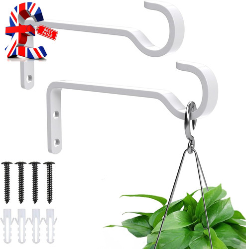Hanging basket bracket 2 - -,
