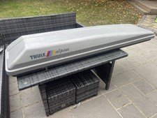 Thule Alpine Car Van Roof Storage Box With Roof Bar Bike Rack