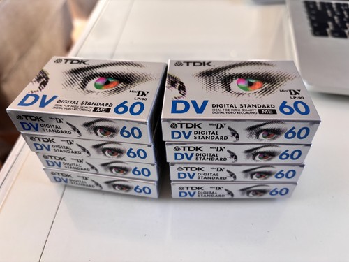 Tdk minidv cassette tape - 8x,