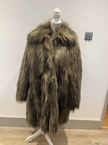 Marks and spencer raccoon faux - marks,
