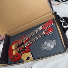 ATLAS EDITIONS JIMMY PAGE GIBSON EDS 1275 LED ZEPPELIN MINI REPLICA GUITAR MODEL