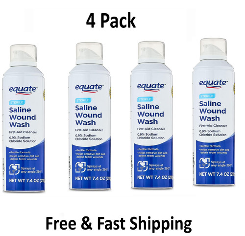 Equate sterile saline - (4,