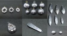 Sea Course Fishing Weights Lead, Plain Bomb Sinkers In Various Shapes & Sizes  
