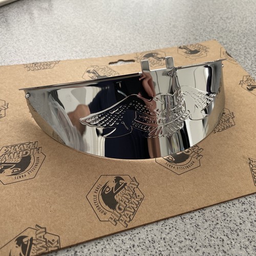 Highway hawk headlight visor - hawk,