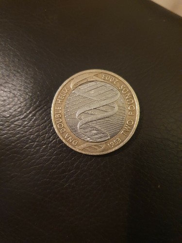 Dna double helix pound - £2,
