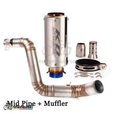 51mm Slip-on Mufflers DB Killer Mid Connect Pipe Modified For Duke 390 200 12-16