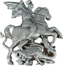 St george and the dragon plaque Inc VAT