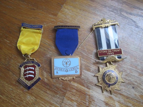 Vintage masonic jewels - masonic,