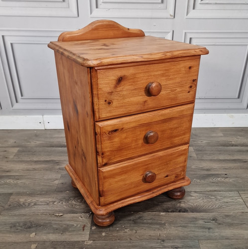 Vintage pine bedside - vintage,