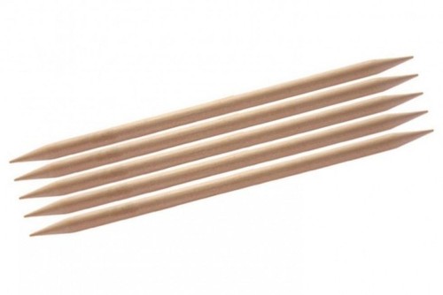 Knit pro basix - beech, wood