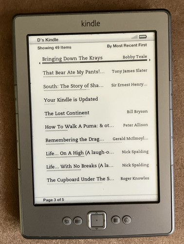 Amazon kindle 4th - 4th, d01100