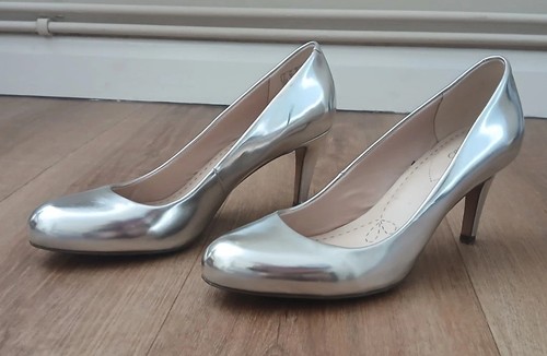 Clarks womens somerset - womens, silver