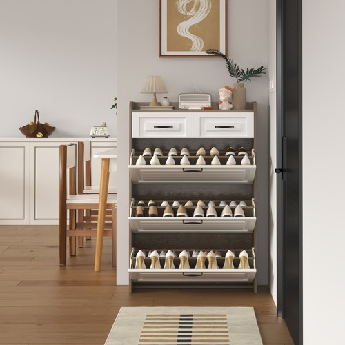 Shoe storage cabinet with - shoe,