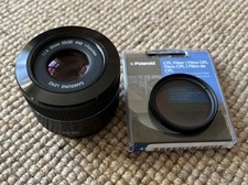 Samsung NX 45mm Fast Prime f/1.8 2D/3D i-Function Lens with CPL Filter