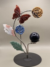 Flower butterfly sphere - sphere, holder