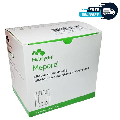 Mepore wound dressings 7x8cm - wound,