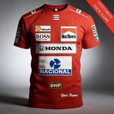 Retro commemorative ayrton - retro,