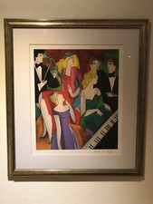 Limited Edition Silk Screen Print Signed Linda Le Kinff ‘Chorale a Rambouillet’