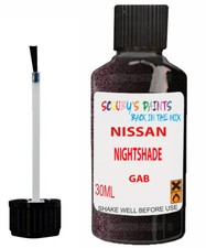 Paint Touch Up For Nissan Juke Nightshade Code Gab Scratch Car Chip Repair