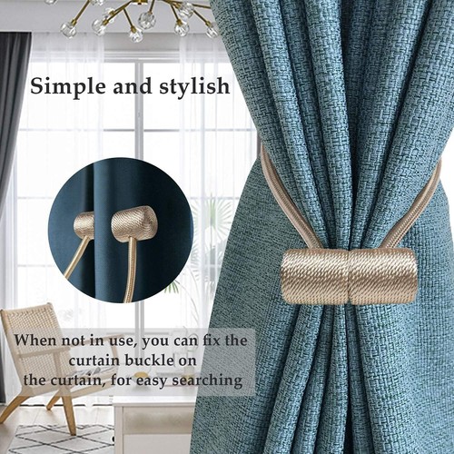 2pcs magnetic curtain tie - 2pcs,
