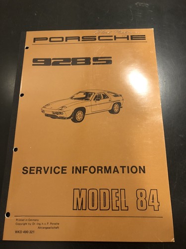 Porsche 928s model 1984 - porsche,
