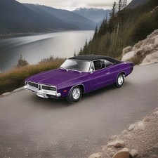 1969 Dodge Charger R/T Purple
