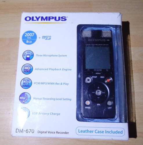 Olympus 670 digital voice - olympus,
