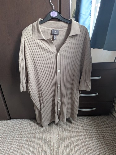 Cardigan grey mens large - h&m,