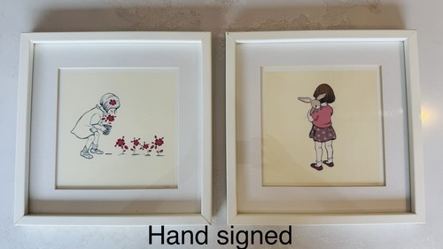 Belle boo signed framed - belle,
