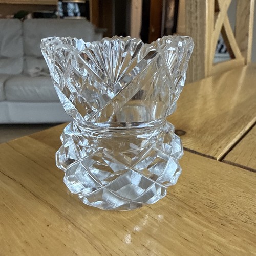 Vintage crystal diamond cut - vintage,