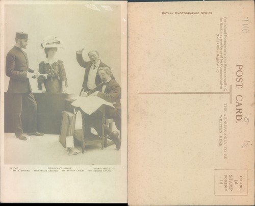 Group actors theatrical - of,