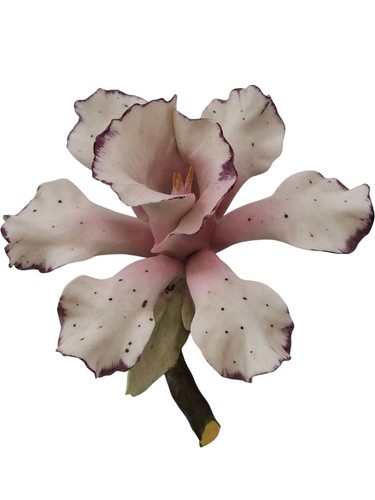 Capodimonte porcelain flower - capodimonte,