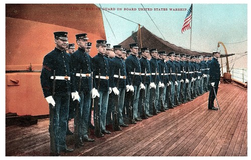 Marine guard warship - us,