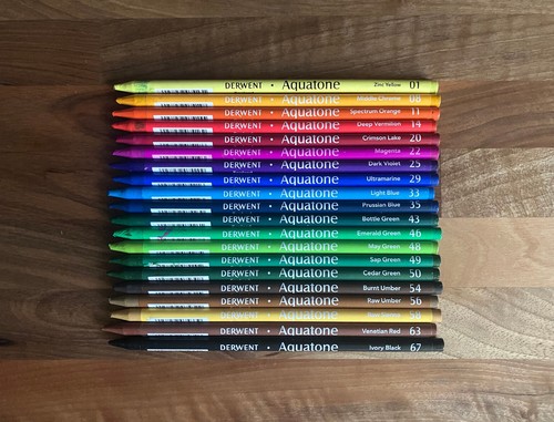 Derwent aquatone single - single, pencil
