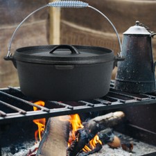 4/6/9L Cast Iron Dutch Oven