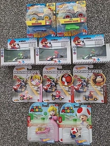 Super mario sealed toy cars - mario,