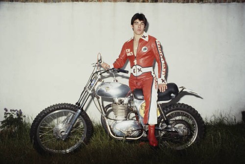 British motorcycle stunt rider - stunt,