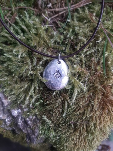 Bee pendant necklace bumble - pendant,