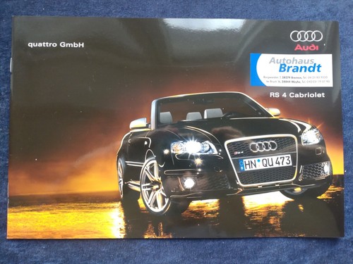 Audi rs4 cabriolet - rs4, 4