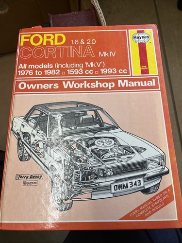 Haynes ford cortina mk4 5 - cortina,