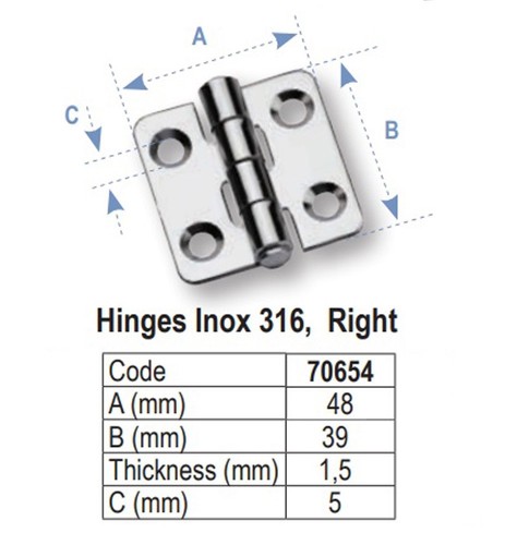 Pair marine stainless steel - marine,
