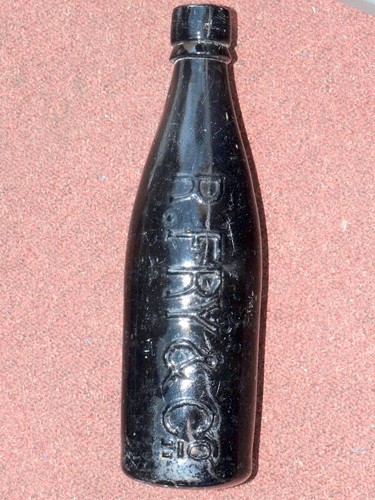 Fry black glass 1 - r.,