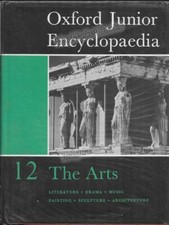 VINTAGE BOOK · OXFORD JUNIOR ENCYCLOPAEDIA · Nº12 · THE ARTS · 1964
