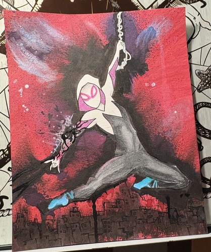 Spider gwen dark - dark, pop